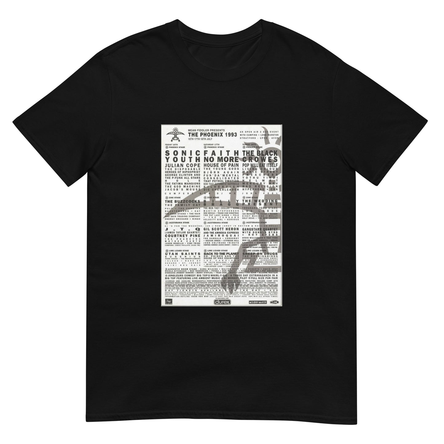 Phoenix Festival 1993 Short-Sleeve Unisex T-Shirt