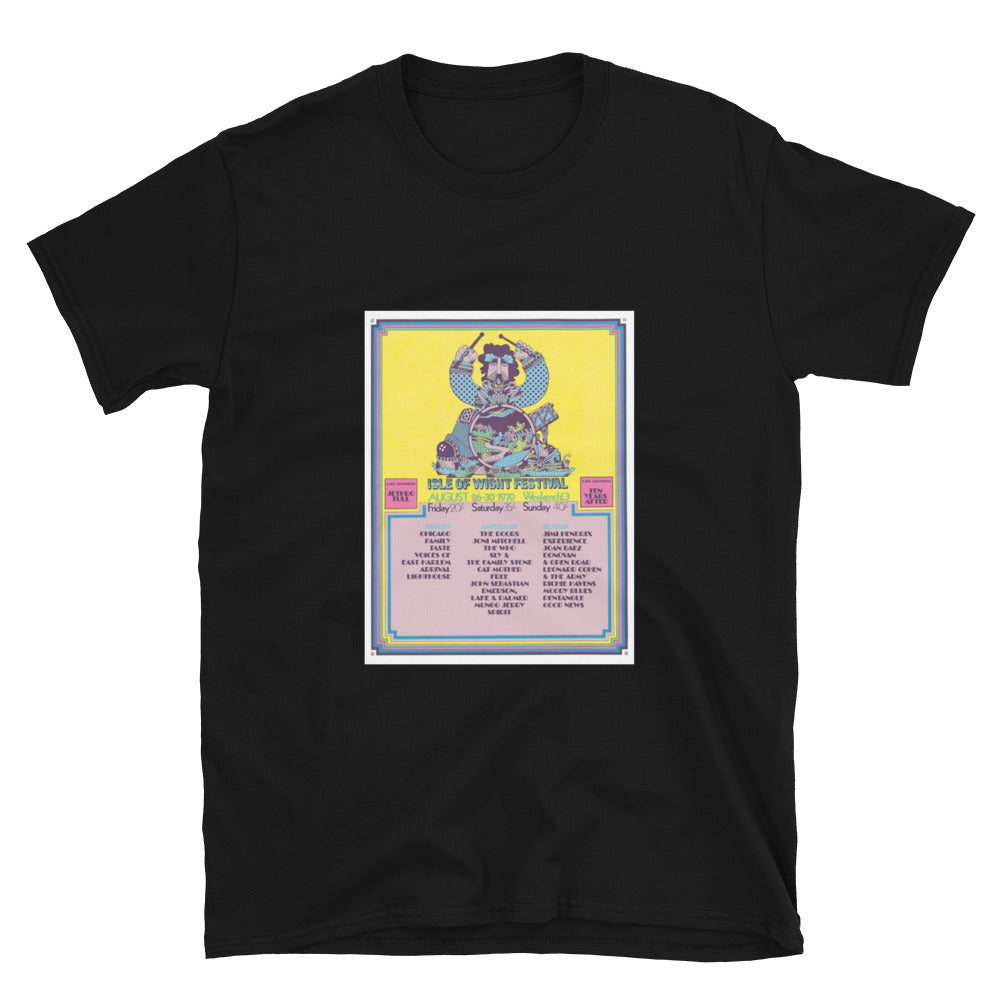 Isle of Wight Festival 1970 Short-Sleeve Unisex T-Shirt