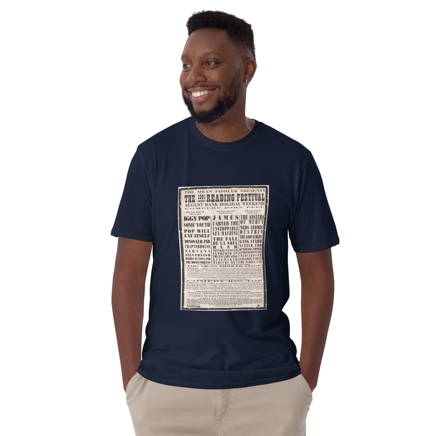 Reading Festival 1991 Short-Sleeve Unisex T-Shirt