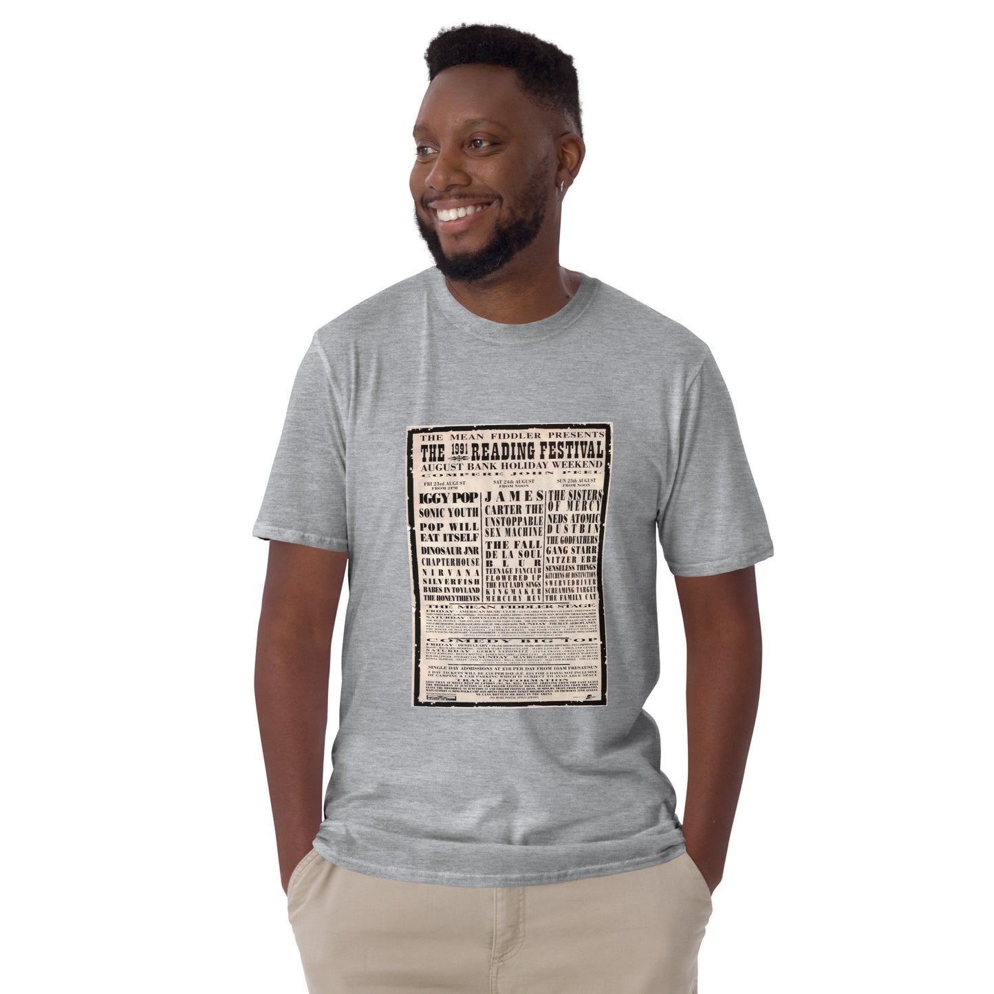 Reading Festival 1991 Short-Sleeve Unisex T-Shirt