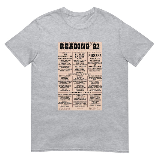 Reading Festival 1992 Short-Sleeve Unisex T-Shirt