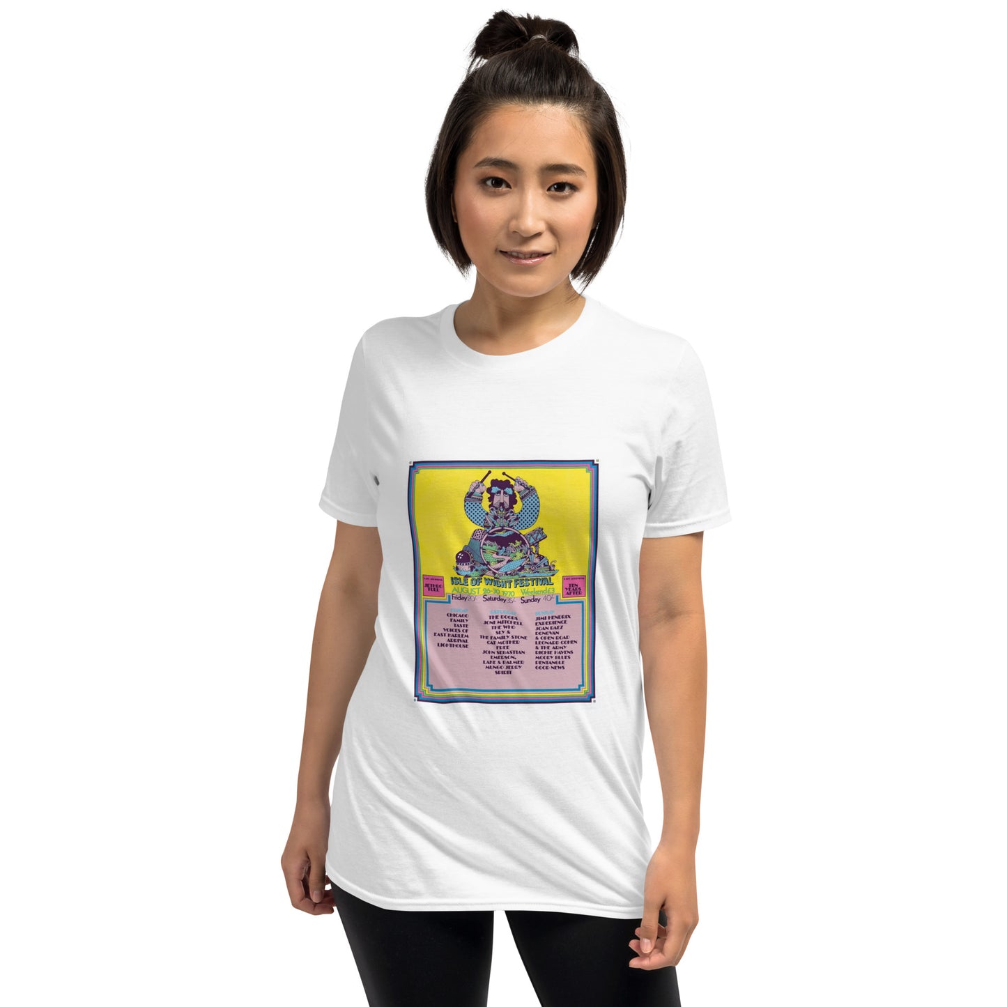 Isle of Wight Festival 1970 Short-Sleeve Unisex T-Shirt