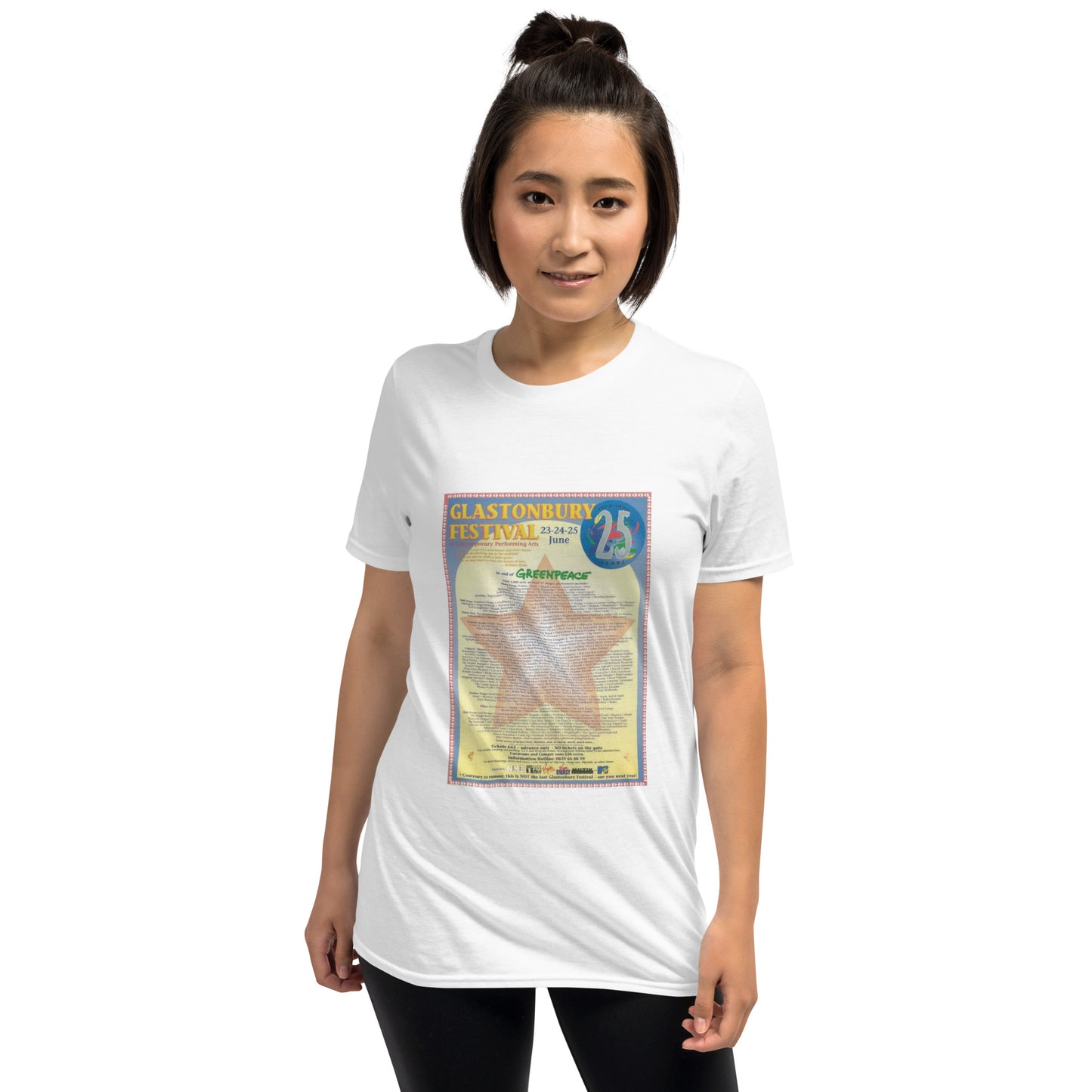 Glastonbury Festival 1995 Short-Sleeve Unisex T-Shirt