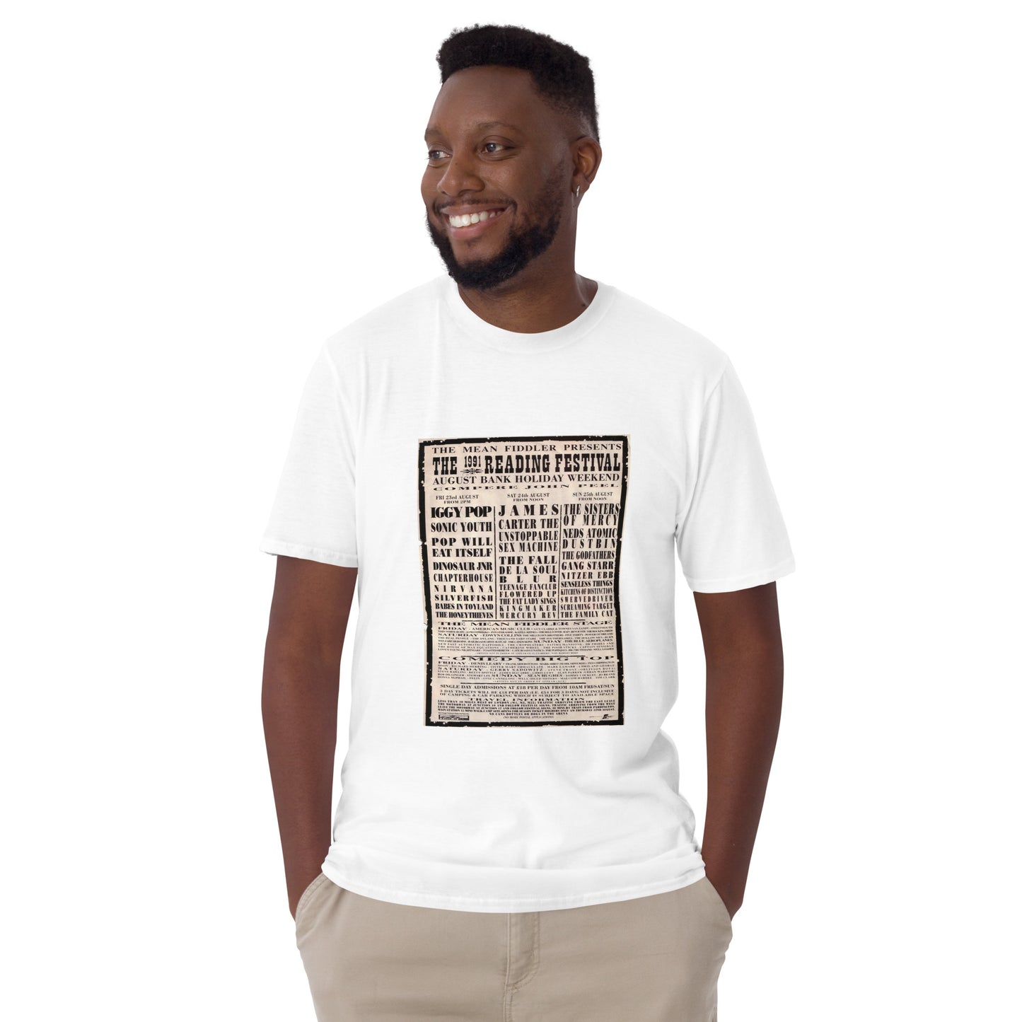 Reading Festival 1991 Short-Sleeve Unisex T-Shirt