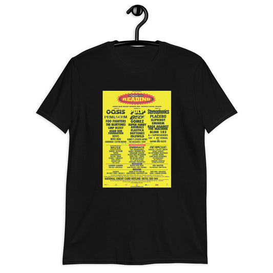 Reading Festival 2000 Short-Sleeve Unisex T-Shirt